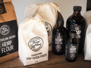 Hemp Gallery Australian Grown Hemp Seed Oil, Hulled Hemp Seeds, Hemp Protein Powder, Hemp Flour