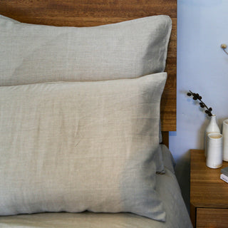 Pure Hemp Linen Euro Pillowcases