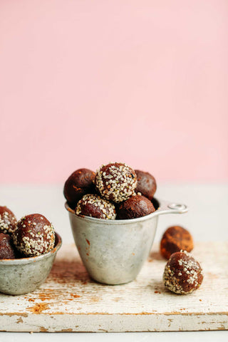 Dark Chocolate Hemp Energy Bites