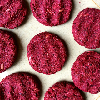 Hemp & Beet Veggie Burgers