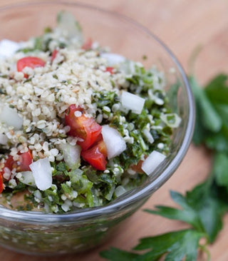 Raw Tabouleh & Hemp Salad