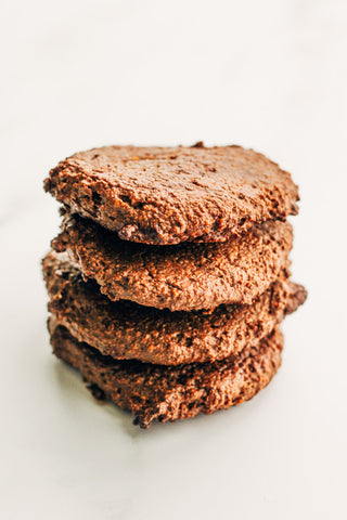 Vegan Chocolate Hemp Cookies