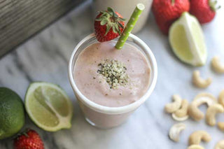 Strawberry, Coconut & Lime Smoothie - Hemp Gallery