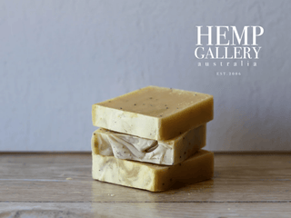 Natural soap bars eco friendly skincare Hemp Gallery Australia