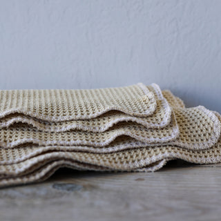 Hemp face wipes and wash cloths reusable skincare sustainable Hemp Gallery Australia