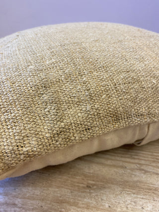 Raw Textured Hemp Cushion