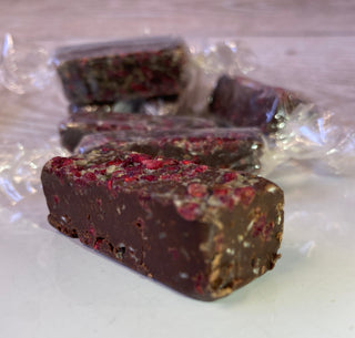 Hemp & Raspberry Chocolae Fudge