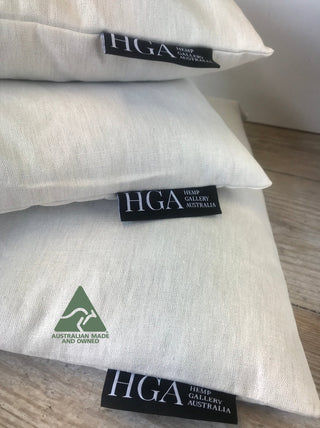 Buckwheat Hull Pillow - Hemp GallerySmallCotton