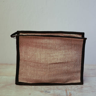 Nura Toiletries Bag Natural Hemp Gallery Australia