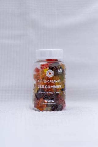 Organic CBD Gummies - Hemp Gallery60 Gummies