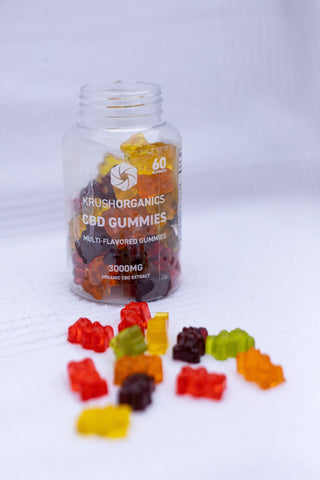 Organic CBD Gummies - Hemp Gallery60 Gummies