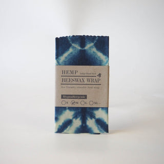 Shibori Indigo Beeswax Wraps