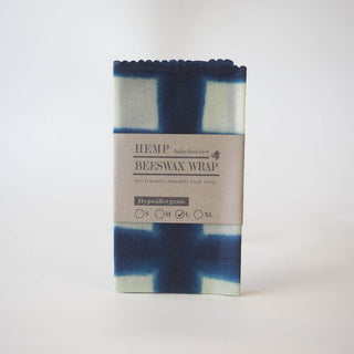 Shibori Indigo Beeswax Wraps