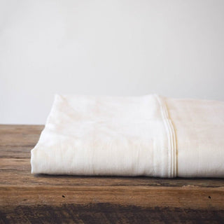 Hemp Organic Cotton Flat Sheet - Hemp GallerySingle