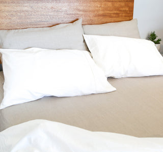 Hemp Organic Cotton Pillowcases - Hemp GalleryStandardSalt