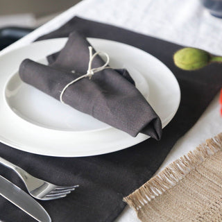 Hemp Placemats - Hemp GalleryCharcoal Placemats