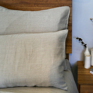 Pure Hemp Euro Pillowcases - Hemp GalleryOne SizeRye