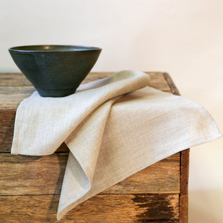 Tea Towel - Hemp GallerySnow - Iluka - 100% Hemp